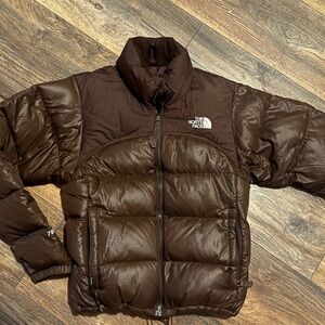 The North Face Chocolate Brown Puffer Jacket